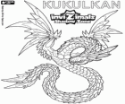 Kukulkan. Invizimals Shadow Zone. De gevederde slang leeft in de ruïnes van Maya tempels