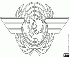 ICAO logo, Internationale Burgerluchtvaartorganisatie