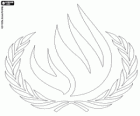 OHCHR logo, Bureau van de Hoge VN-Commissaris voor de Mensenrechten