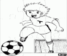 Puzzel van de anime Captain Tsubasa