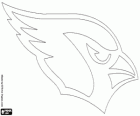 Logo van de Arizona Cardinals, american football franchise in NFC West divisie. Glendale, Arizona
