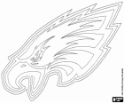 Logo van de Philadelphia Eagles, american football franchise in NFC East Division, Philadelphia, Pennsylvania
