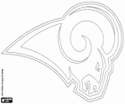 Saint Louis Rams logo, american football team West Division NFC, Saint Louis, Missouri