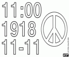 Wapenstilstand, ter herdenking van het einde van de Eerste Wereldoorlog. De wapenstilstand was effectief om 11 uur op de dag van de maand 11 11, 1918