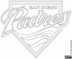 San Diego Padres logo, honkbal team in de National League West Division, San Diego, Californië