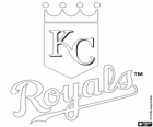 Kansas City Royals logo, honkbal team in de American League Central Division, Kansas City, Missouri