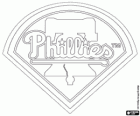 Philadelphia Phillies logo, Major League Baseball team, Eastern Division National League. Philadelphia, Pennsylvania