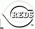 Cincinnati Reds logo, honkbal team gevestigd in Cincinnati, Ohio. National League Central Division