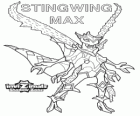 Stingwing Max. Invizimals Shadow Zone. De eerste Invizimal gevangen genomen door Kenichi, een aantrekkelijke en gevaarlijke insecten