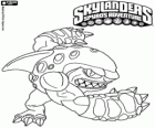 Skylander Terrafin, de bokskampioen. Land Skylanders