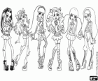 De meisjes uit Monster High