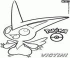 Victini, legendarische Pokémon die de overwinning naar zijn trainer trekt