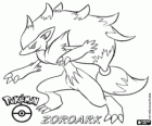 Zoroark, deze pokémon die lijkt op een vos is de evolutie van Zorua