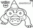 Sandile of Meguroko, typt u een pokémon krokodil grond en duister type. Sandile evolueert naar Krokorok en Krookodile