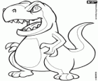 Grarrl, de Neopets dinosaurus