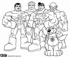 Super vrienden uit DC Comics. Super Friends