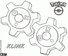 Klink, Staaltype pokémon. Evolueert naar Klang en Klinklang