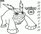 Darmanitan, Vuurtype Pokémon. Evolueert van Darumka