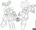 Metabee en Brass, Medabots die behoren tot de Ikki en Erika