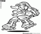 Rolschaatsen. Inlineskates