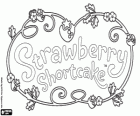 Logo van Strawberry Shortcake. Anna Aardbei
