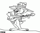 Tom en Jerry in Mexico, de mariachis