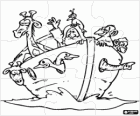Bijbel puzzel. Oude Testament. Tenach. De Ark van Noach puzzel