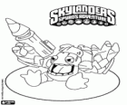 Skylander Zook, een Bambazooker met de Bazooka aanval. Skylanders Leven