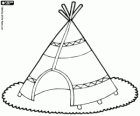Tipi, Indiaanse tent