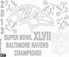 Baltimore Ravens Super Bowl 2013 Kampioenen