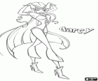 Darcy domineert de bevoegdheden van de duisternis. Winx Club