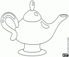 De prachtige Lamp. De wonderlamp. De magische lamp. Aladin en de wonderlamp