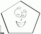 Pentagoon met gezicht