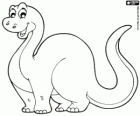 Dinosaur glimlachen