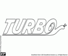 Turbo, het logo van de film