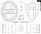 Olimpia Asunción vs Atlético Mineiro. Copa Libertadores Finale 2013