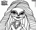 Skelita Calaveras, een Mexicaanse meisje, dochter van de skeletten