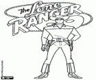 Lone Ranger, het klassieke karakter met het logo