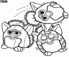 Drie grappige Furbys
