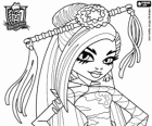 Jinafire Long, student van Monster High