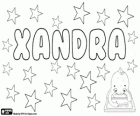 Xandra, naam van Griekse oorsprong. Variant van Alexandra