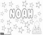 Noah, naam van Hebreeuwse oorsprong. Naam van één van de patriarchen van de Bijbel, Noach