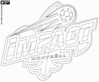 Logo van Montreal Impact, professionele voetbalclub uit Quebec, Canada