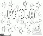 Paola, naam van Latijnse herkomst. Variant van Paula