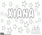 Xiana, meisjesnaam. Xiana, Galicische variant van Juliana, Xuliana