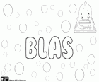 Blas, naam van Latijnse herkomst. Komt uit Blasius. Dag van de heilige wordt gevierd op 3 februari Sint Blaise