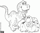 Familie Tyrannosaurus Rex