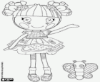 Blossom Flowerpot, de Lalaloopsy pop met een vlinder, haar huisdier