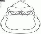 Gorilla masker