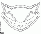 Het logo van Sly Raccoon, het masker van Sly Cooper